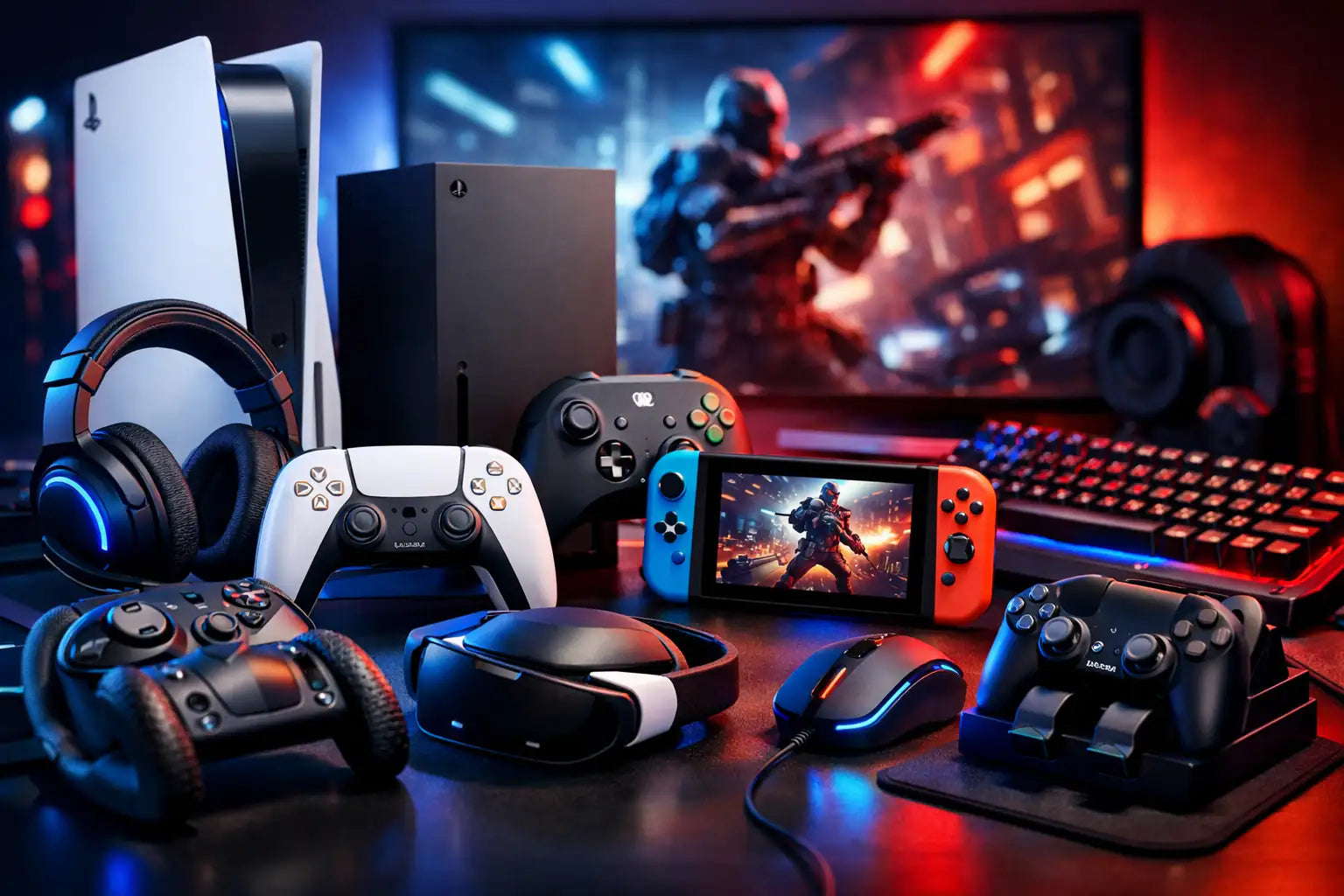 Accessori per Videogiochi e Console - Controller, Cuffie, Volante e Accessori Gaming