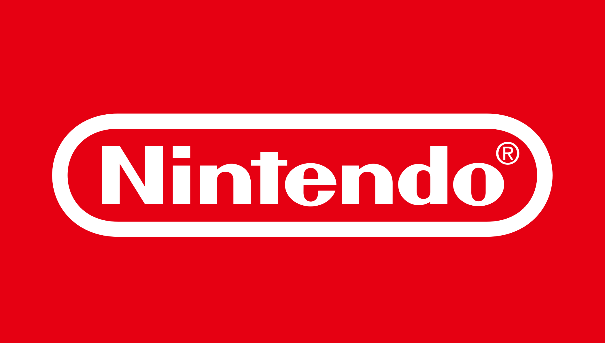 Logo ufficiale Nintendo della collezione di prodotti, console e accessori.