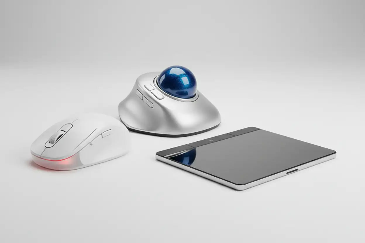 Mouse, trackball e touchpad