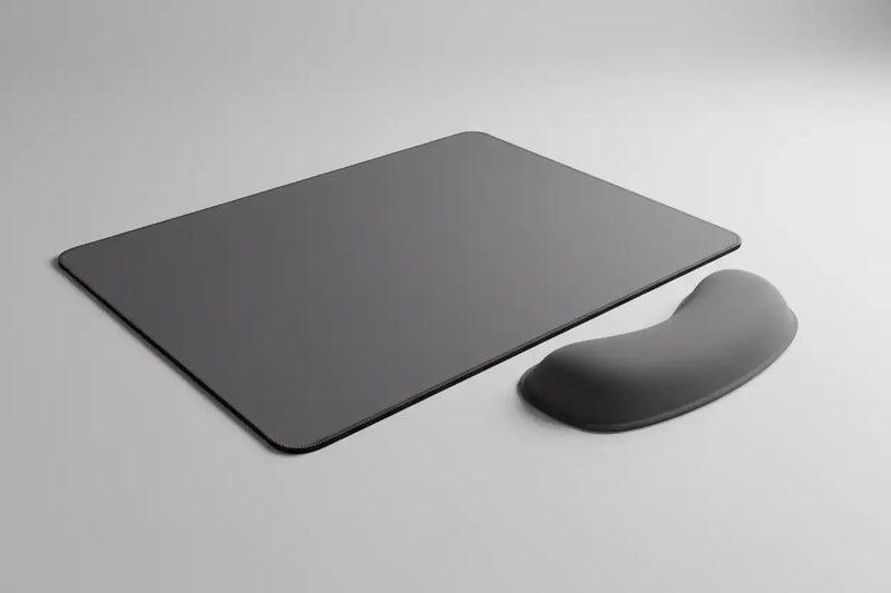 Mouse pad e supporto polsi per computer