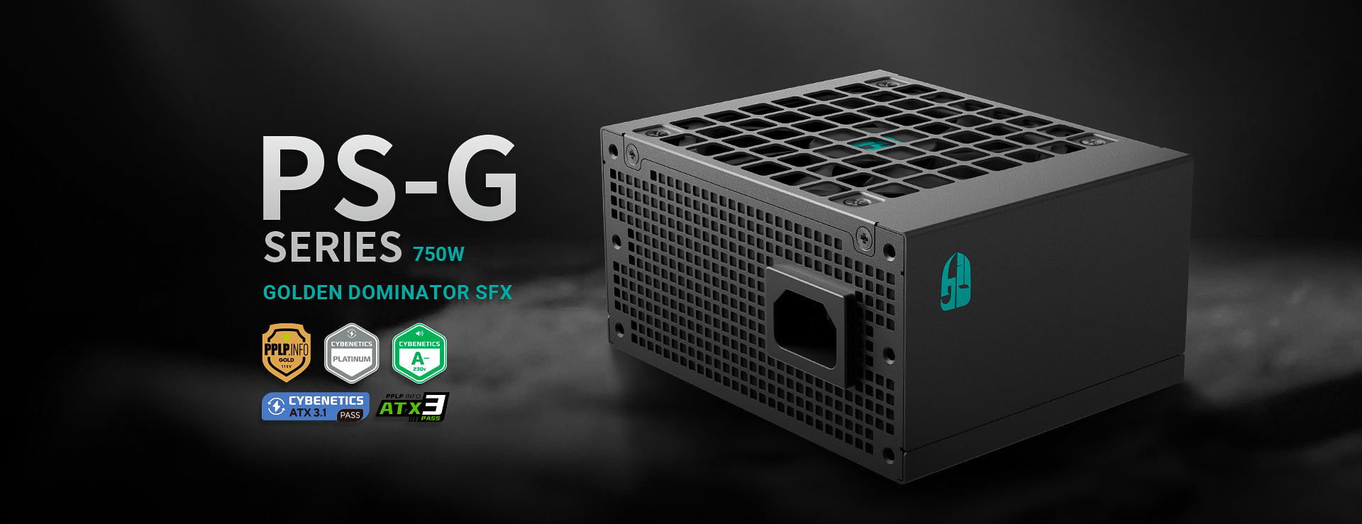 GAMER STORM ALIM. PS-750G 750W SFX ATX 3.1 CONDENSATORI ELETTROLITICI GIAPP