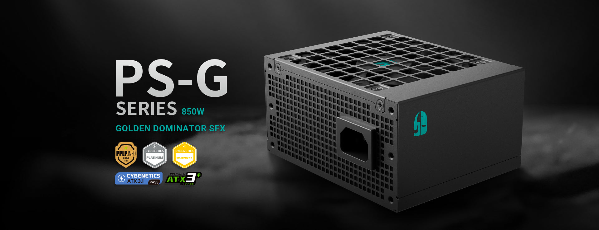 GAMER STORM ALIM. PS-850G 850W SFX ATX 3.1 CONDENSATORI ELETTROLITICI GIAPI