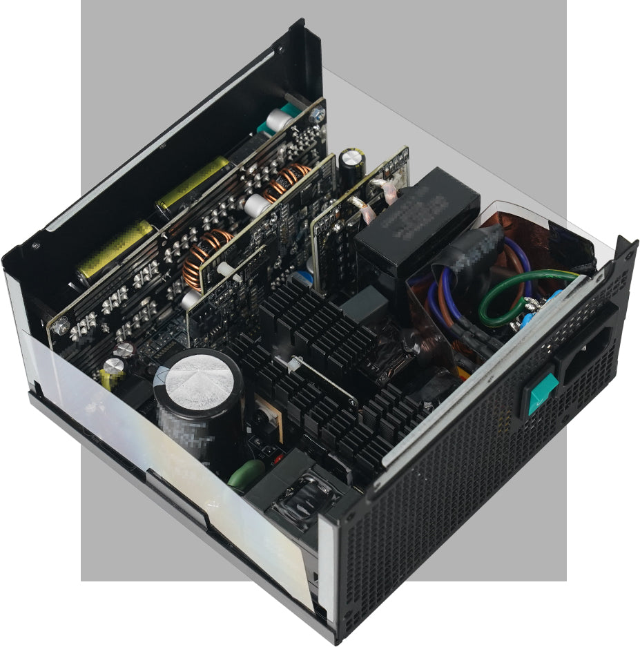 GAMER STORM ALIM. PN1000-M 1000W GOLD ATX3.1 PCIe 5.1 F.MODULARE (BY DEEPCO