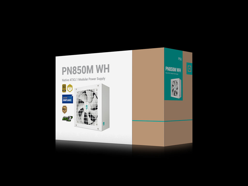 GAMER STORM ALIM. PN850-M-WH 850W 80+GOLD ATX3.1 (BY DEEPCOOL)
