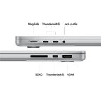Apple MacBook Pro 14 pollici Silver con chip M5 Pro 15‑core CPU e 16‑core GPU, 24GB di memoria e SSD 1TB, display Liquid Retina XDR mazzotta.store