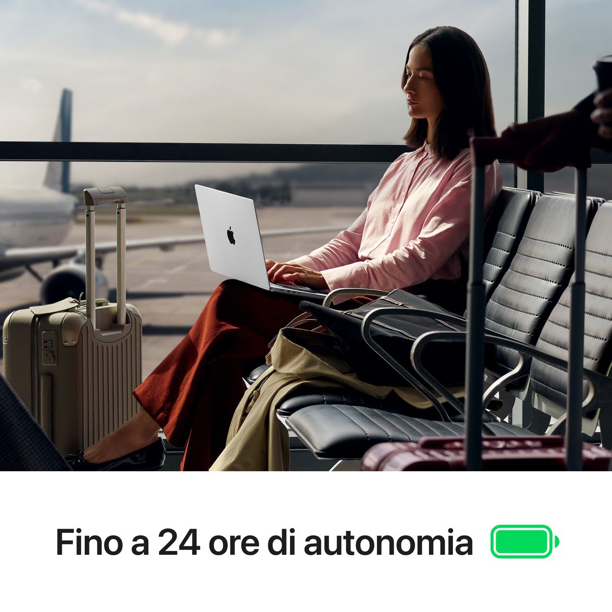Apple MacBook Pro 14 pollici Silver con chip M5 10‑core CPU e 10‑core GPU, 16GB di memoria e SSD 1TB, display Liquid Retina XDR mazzotta.store