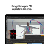 Apple MacBook Pro 16 pollici Silver con chip M5 Pro 18‑core CPU e 20‑core GPU, 24GB di memoria e SSD 2TB, display Liquid Retina XDR mazzotta.store