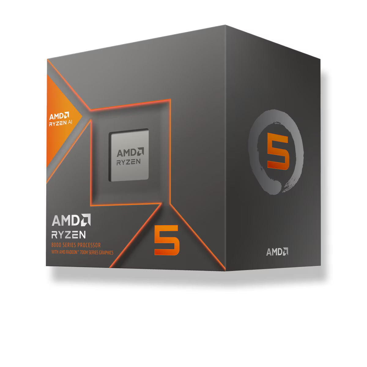 CPU AMD RYZEN 5 8600G BOX AM5 5GHz con dissipatore 100-100001237BOX