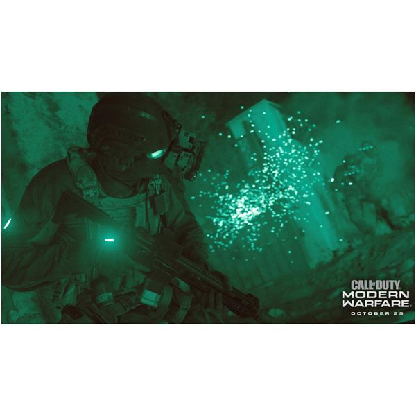 ACTIVISION COD - CALL OF DUTY: MODERN WARFARE EAN 5030917285240 codice originale 88418IT - scena notturna con il visore