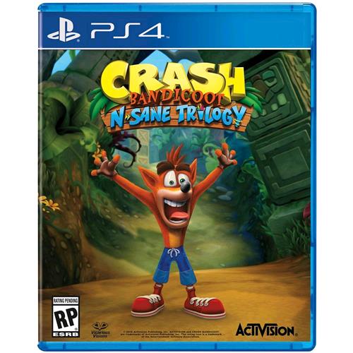 ACTIVISION PS4 CRASH BANDICOOT N. SANE TRILOGY codice EAN 5030917236709. Copertina custodia frontale