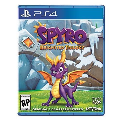 ACTIVISION PS4 SPYRO REIGNITED TRILOGY, codice EAN 5030917242212, codice originale del prodotto 88237IT .copertina ogirinale custodia fronte, GB  Gran Bretragna.
