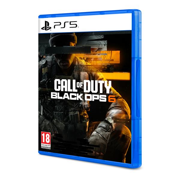 ACTIVISION PS5 CALL OF DUTY BLACK OPS 6 VERSIONE ITALIANA , codice EAN: 0196388434077, codice originale del prodotto 
EP2-18049 .particolare dorso apertura