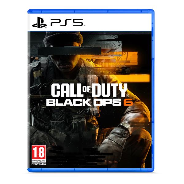 ACTIVISION PS5 CALL OF DUTY BLACK OPS 6 VERSIONE ITALIANA , codice EAN: 0196388434077, codice originale del prodotto 
EP2-18049 .copertina frontale custodia  particolare dettaglio