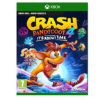 ACTIVISION XBOX ONE CRASH BANDICOOT 4 IT'S ABOUT TIME, codice EAN: 5030917291104, codice originale del prodotto. 78550IT. copertina frontale zoom.