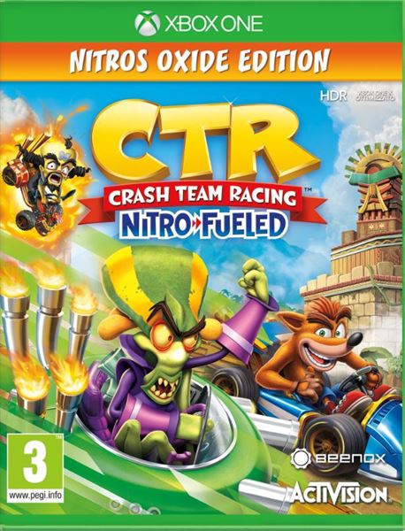 ACTIVISION X BOX ONE CRASH TEAM RACING NITROS OXIDE EDITION ITALIA - codice EAN: 5030917279553, codice prodotto 88402IT . dettaglio copertina.