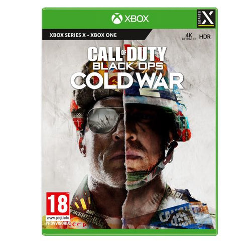 ACTIVISION XBOX SERIES X ONE CALL OF DUTY: BLACK OPS COLD WAR, codice EAN: 5030917292675, codice originale del gioco 88508IT. frontale della copertina e della custodia.
