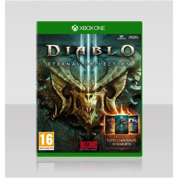 ACTIVISION XONE DIABLO 3 ETERNAL COLLECTION, codice EAN: 5030917236488, codice originale del gioco 88218IT. copertina custodia originale frontale.