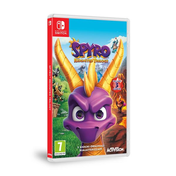 ACTIVISION NINTENDO SWITCH SPYRO TRILOGY REIGNITED 
- 5030917284588 - 88405IT.