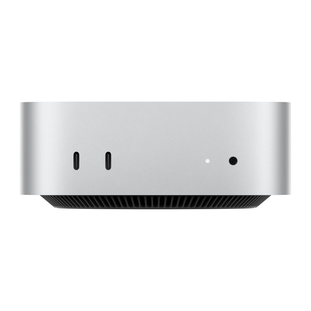 Apple Mac Mini M4 Silver 10-core CPU 10-core GPU 16GB RAM 512GB SSD - Piccolo Campione Mazzotta Store, Mini PC Apple M4 Argento con 16-core Neural Engine - Eccellenza Mazzotta, Vista compatta Apple Mac Mini M4 Silver - Garanzia di Potenza Mazzotta