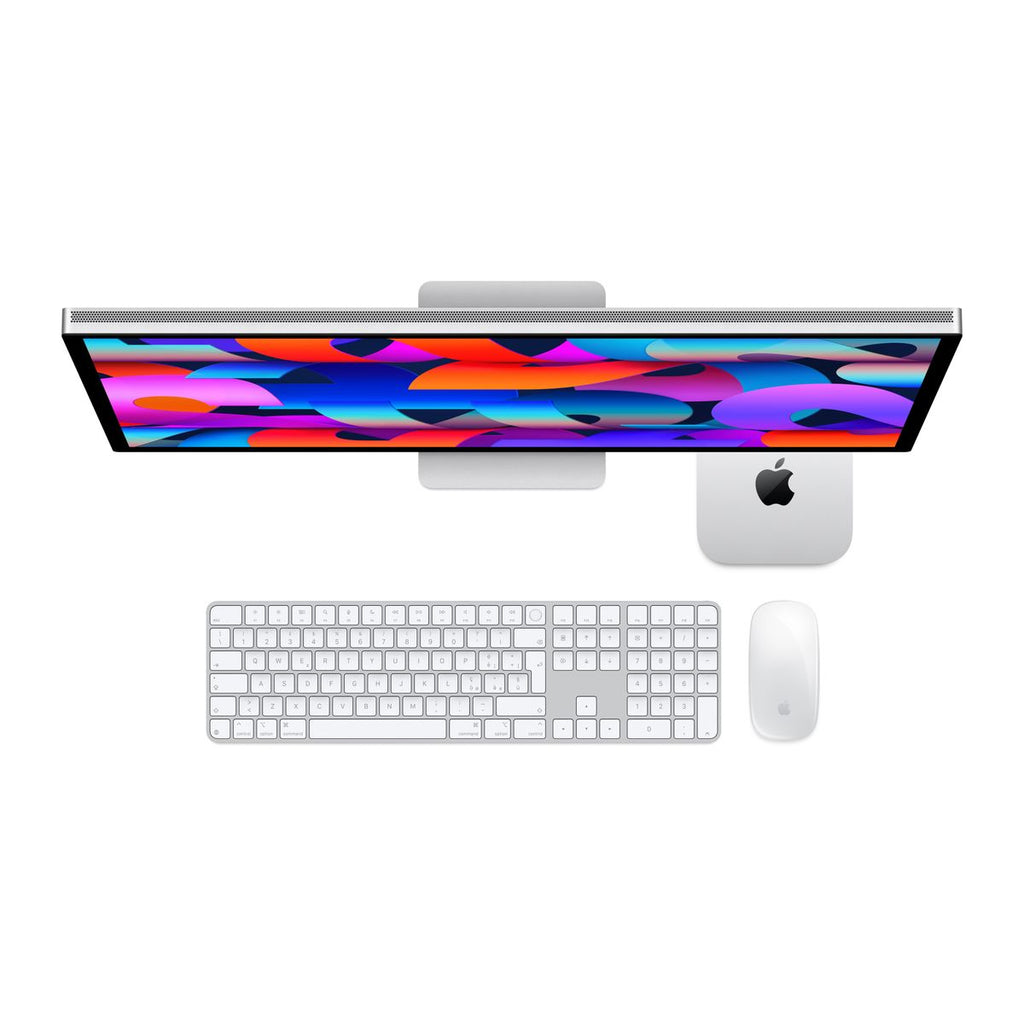 Apple Mac Mini M4 Silver 10-core CPU 10-core GPU 16GB RAM 512GB SSD - Piccolo Campione Mazzotta Store, Mini PC Apple M4 Argento con 16-core Neural Engine - Eccellenza Mazzotta, Vista compatta Apple Mac Mini M4 Silver - Garanzia di Potenza Mazzotta