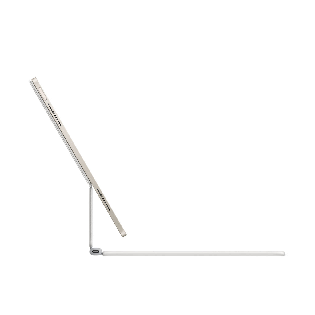 Magic Keyboard 13" – Bianco – Layout Italiano, elegante e spaziosa, con trackpad integrato.

Tastiera Apple Magic Keyboard 13" bianca: design premium e comfort superiore.

Versione bianca 13": perfetta per chi cerca luminosità e stile MAZZOTTA.