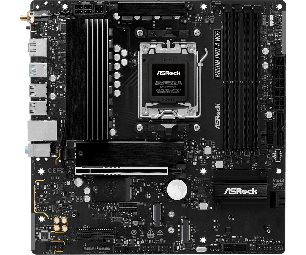 MB ASROCK B850M PRO-A WIFI MATX AM5