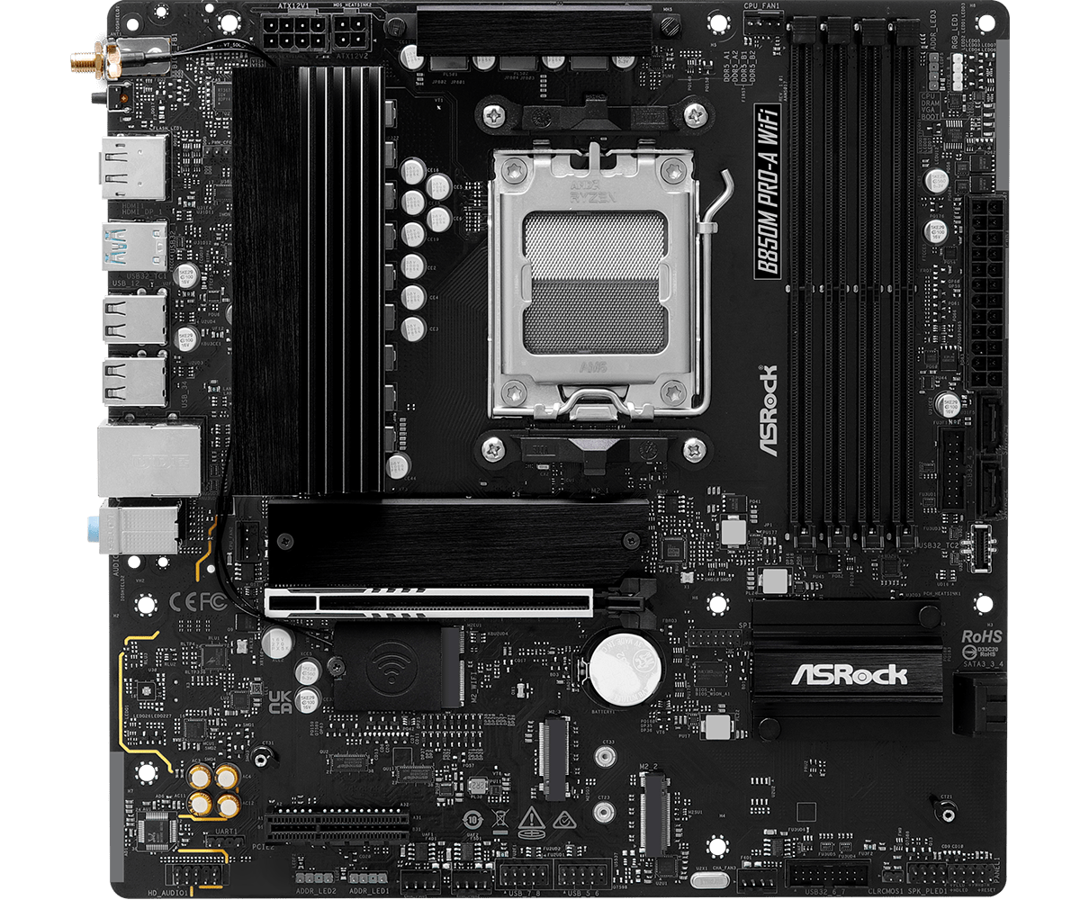 MB ASROCK B850M PRO-A WIFI MATX AM5