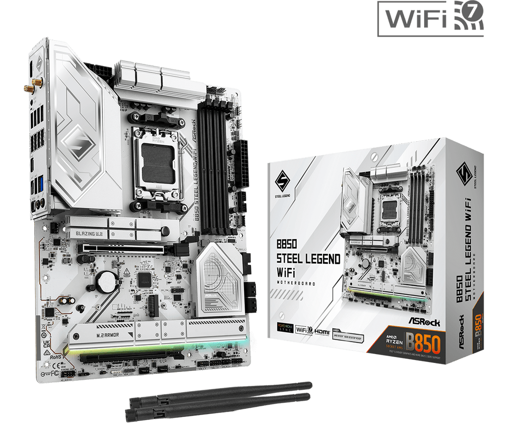 MB ASROCK B850 STEEL LEGEND WIFI