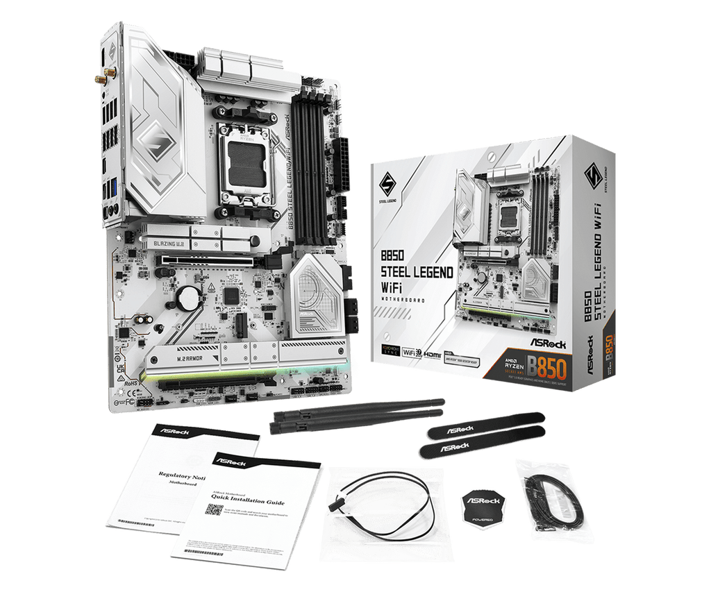 MB ASROCK B850 STEEL LEGEND WIFI