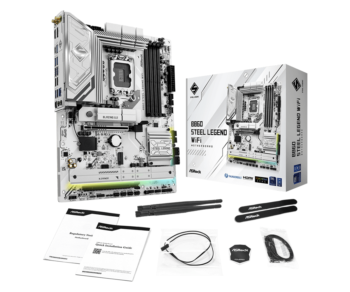 MB ASROCK B860 STEEL LEGEND WIFI S1851