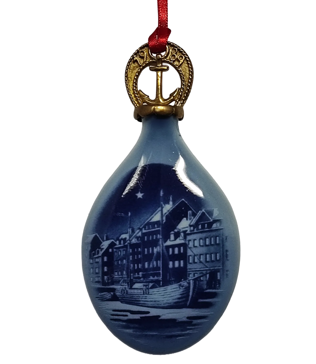 1989 · Bing & Gorndahl Christmas Drop - Goccia di natale intitolata Christmas Anchorage