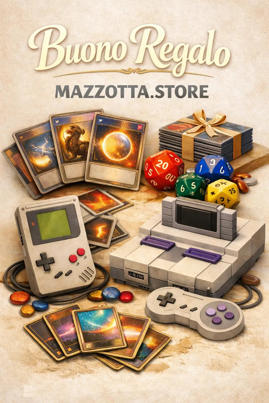 Cofanetto Digitale · TCG e Retrogaming · Buono Regalo