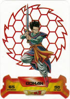 DBZ-NE-S-3D-012 - Gohan - Dragon Ball Z New Edition Super 3D n. 12 Lamincards edibas.
