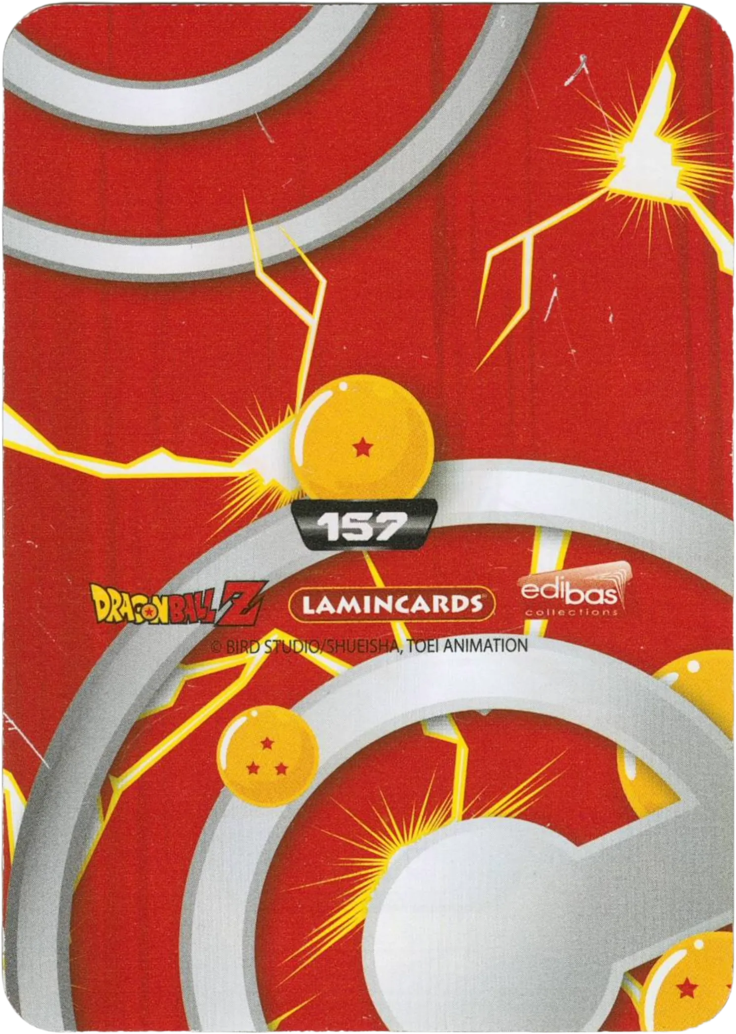 Carta da collezione Dragon Ball Z New Edition Super 3D n. 157 - Cell Perfetto Lamincards edibas.
