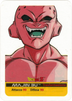 DBZ-PLT-070-MAJIN-BU-0000 img1 Lamincards da collezione Dragon Ball Z Platino n. 70 - Majin Bu - Trasformazione parte della serie DBZ Lamincard, con dettagli visivi e grafici del prodotto.