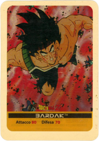 DBZ-PLT-079-BARDAK-0000 img1 Lamincards da collezione Dragon Ball Z Platino n. 79 - Bardak parte della serie DBZ Lamincard, con dettagli visivi e grafici del prodotto.