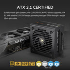 COUGAR ALIM GEX PRO 750 750W 80+ GOLD ATX 3.1 PCIE 5.1 FULL M