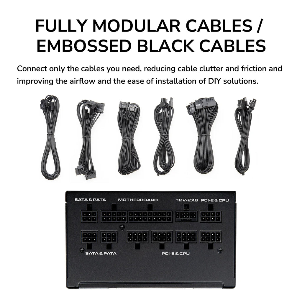 COUGAR ALIM GR 1000 1000W 80+ GOLD ATX 3.1 PCIE 5.1 FULL M 100% JAPANESE CA