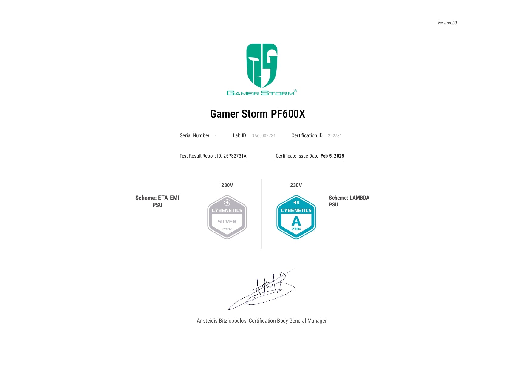 GAMER STORM ALIM. PF-600X 600W 80+ BRONZE  (BY DEEPCOOL)