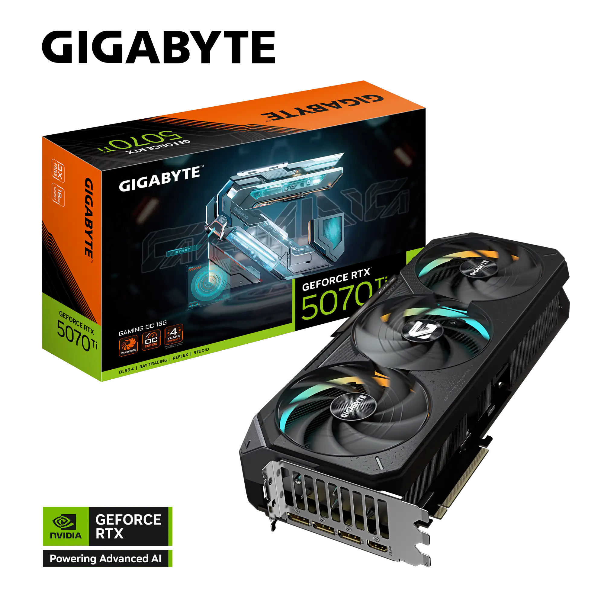 VGA GIGABYTE GEFORCE RTX 5070 TI GAMING OC 16GD 1.0