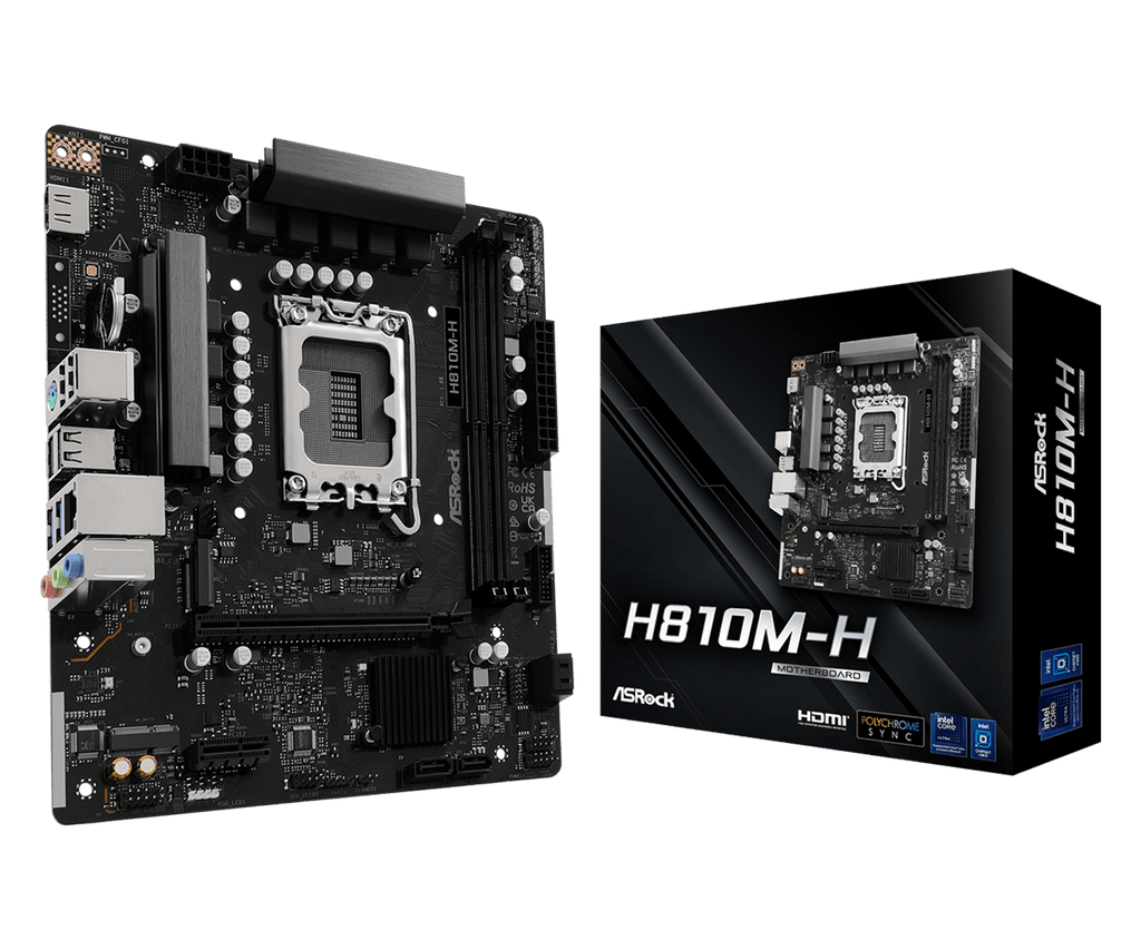 MB ASROCK H810M-H MATX S1851