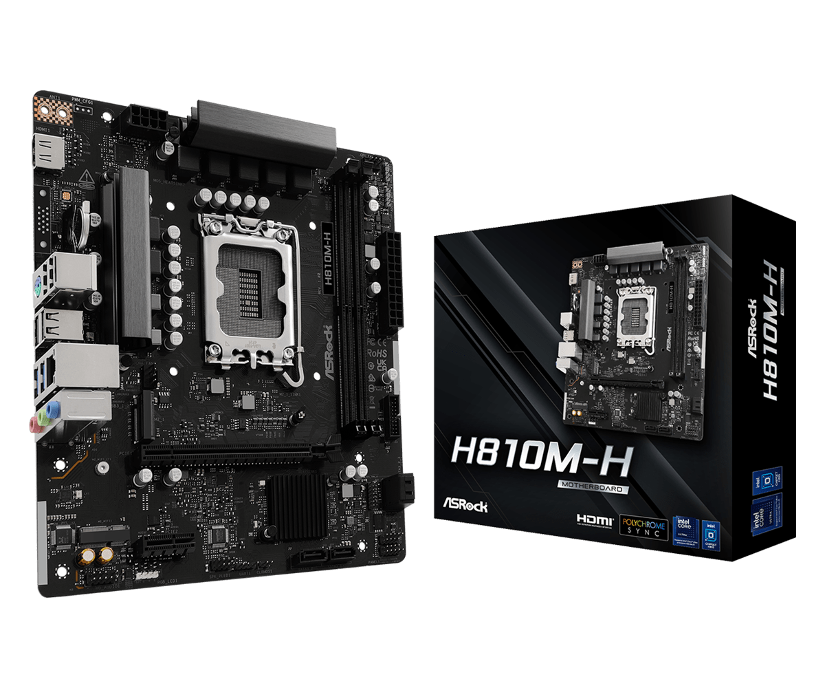 MB ASROCK H810M-H MATX S1851