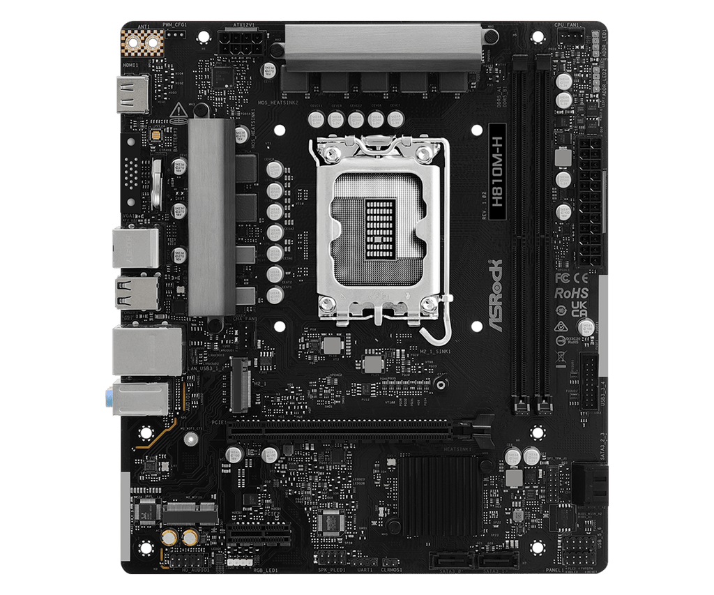 MB ASROCK H810M-H MATX S1851