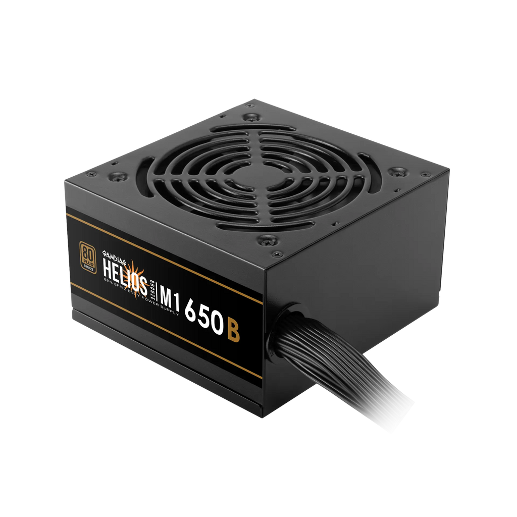 GAMDIAS ALIMENTATORE HELIOS M1-650B 650W 80 PLUS BRONZE