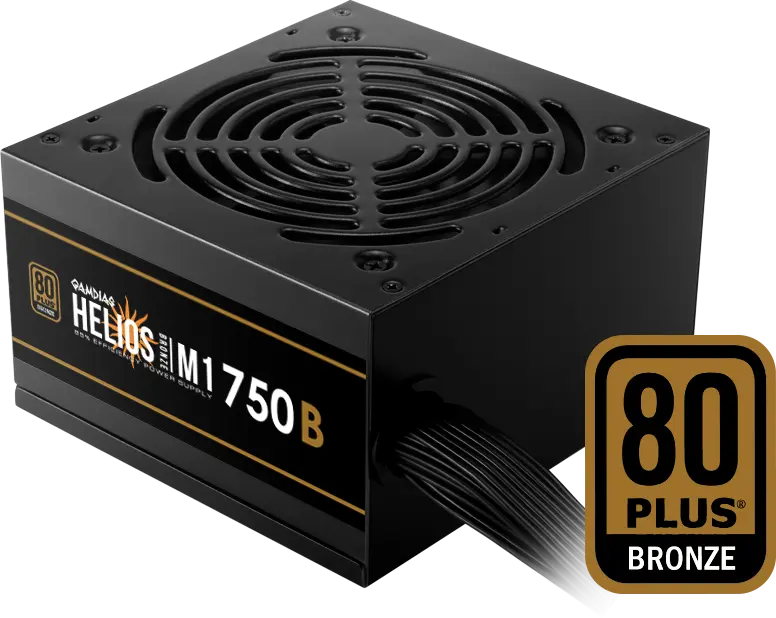 GAMDIAS ALIMENTATORE HELIOS M1-750B 750W 80 PLUS BRONZE