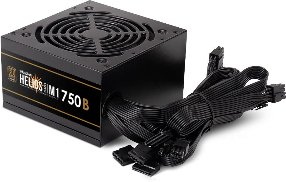 GAMDIAS ALIMENTATORE HELIOS M1-750B 750W 80 PLUS BRONZE