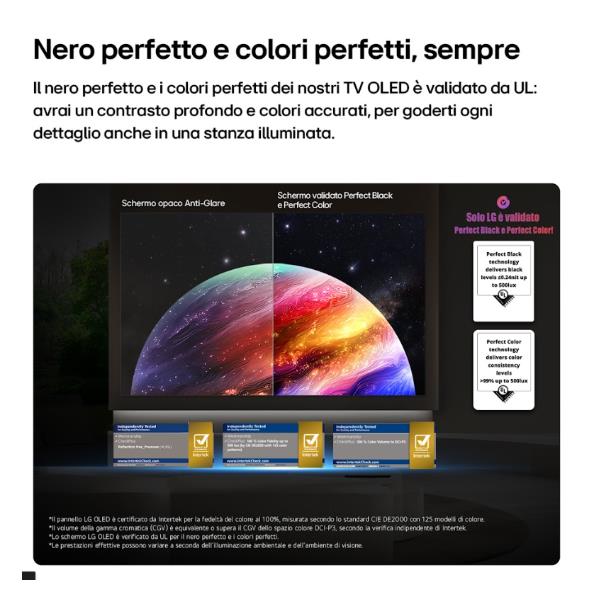 LG - 55" OLED EVO AI C6 4K ULTRA HD WEBOS26 - BASE CENTRALE