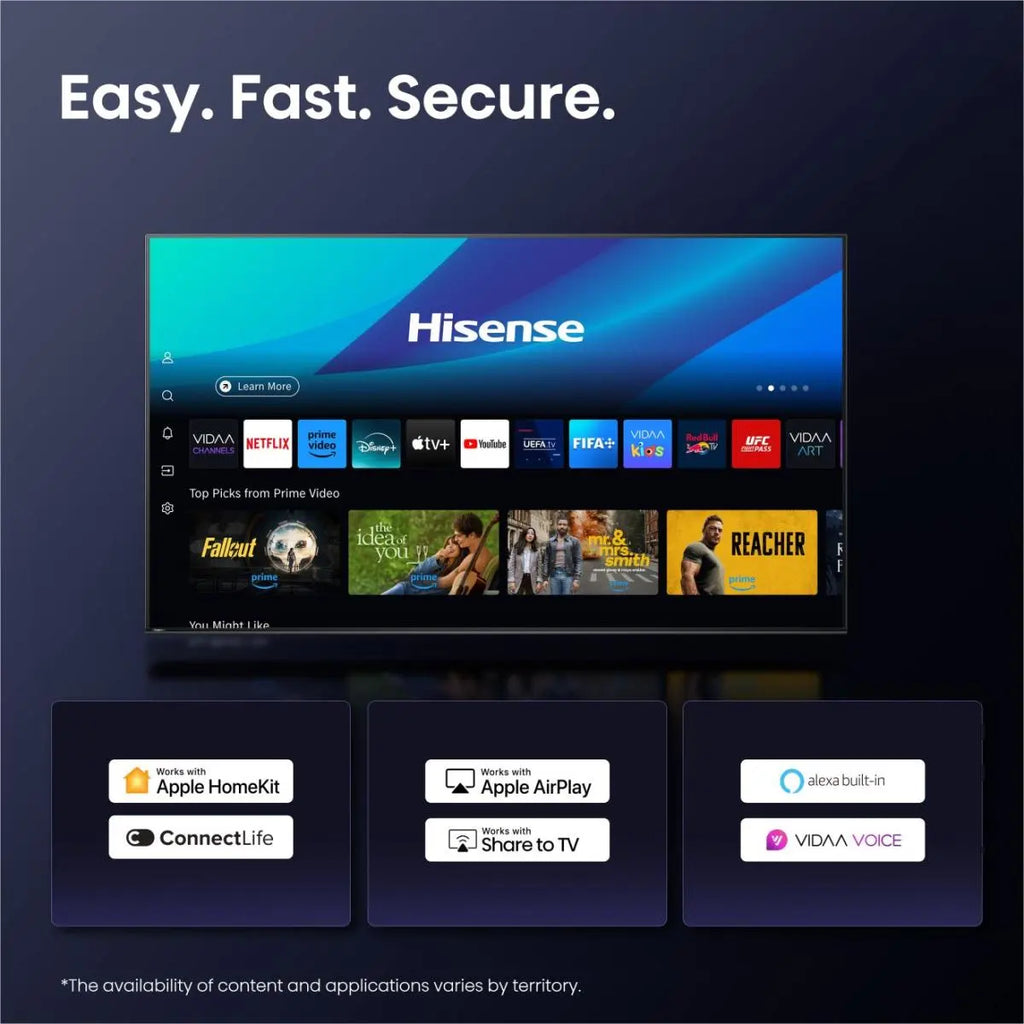 TV Hisense 85" - 85 A69Q 4K UHD SMART VIDAA