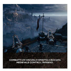 MICROSOFT XBOX DOOM THE DARK AGES STANDARD EDITION, codice EAN: 0196388561100 codice originale del vedeogioco EP2-35718.
crociata mediovale contro l'inferno.
