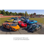 MICROSOFT XBOX SERIE X FORZA MOTORSPORT, codice EAN: 0196388160211, codice originale del videogioco VBH-00011. Esposizione auto.